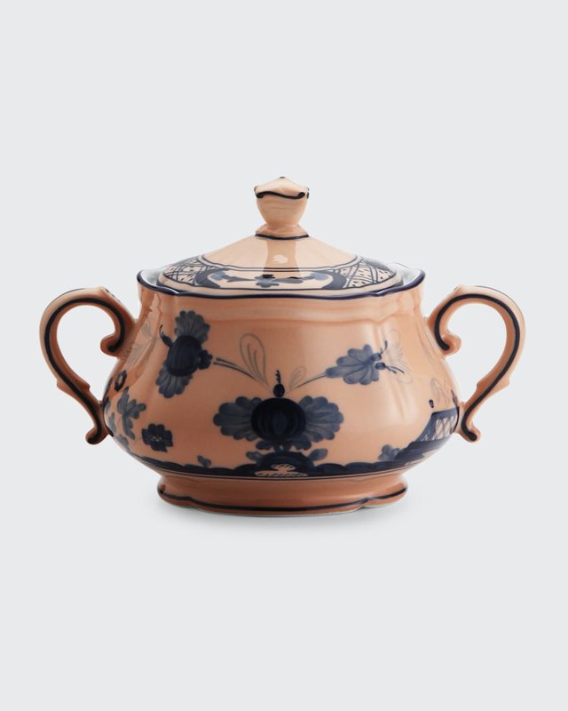 Antico Doccia Sugar Bowl With Cover